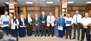 جامعة القناة تكرم الفائزين بجائزة الأداء المتميز لشهر أغسطس 51 - جريدة المساء