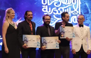 حفل ختام مهرجان الاسكندرية المسرحي الدولي في دورتة الخامسة عشر بمكتبة الاسكندرية 27 - جريدة المساء