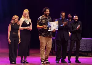 حفل ختام مهرجان الاسكندرية المسرحي الدولي في دورتة الخامسة عشر بمكتبة الاسكندرية 21 - جريدة المساء