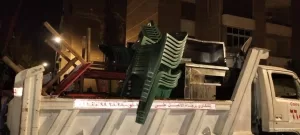 جهاز الشروق يواصل حملاته الليلية والنهارية لرفع الإشغالات وضبط المخالفات 23 - جريدة المساء