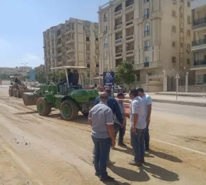 الشروق تودع الزحام بخطة شاملة لتطوير الطرق والأرصفة 25 - جريدة المساء