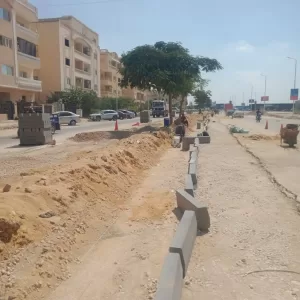 الشروق تودع الزحام بخطة شاملة لتطوير الطرق والأرصفة 23 - جريدة المساء