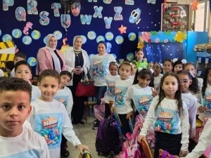 مديرة التعليم تتفقد مدرسة الشهيد عبد الرحمن الشناوى بالشروق 20 - جريدة المساء