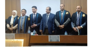 الماجستير بإمتياز للباحث عبدالله سليمان من جامعة الأزهر 1 - جريدة المساء