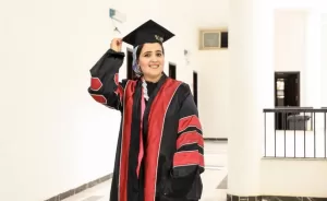 الدكتوراه بإمتياز للأديبة إسراء سالم من جامعة العريش 29 - جريدة المساء