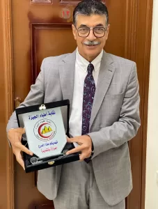 تكريم أ. د. نجيب باشا من نقابة أطباء الجيزة.. في يوم الطبيب 19 - جريدة المساء