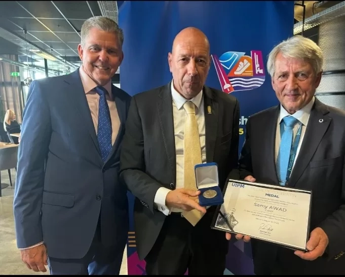 بحضور أمير موناكو..العريان يتسلم جائزتي الجندي وعوض سامي في الخماسي الحديث 18 - جريدة المساء