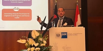وزير المالية..فى حوار مفتوح مع مجتمع الأعمال الألماني: الاقتصاد المصرى يتحسن 1 - جريدة المساء