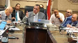 نائب وزير المالية ورئيس مصلحة الجمارك يناقشان خطة تنفيذ منظومة التسجيل المسبق للشحنات الجوية 20 - جريدة المساء