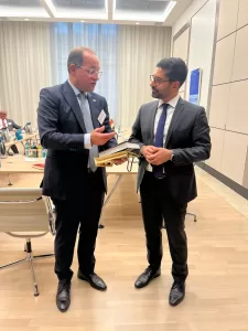 كجوك.. في لقائه مع وزير الاقتصاد بـ «فرانكفورت هسة»: نستهدف تعزيز التعاون المشترك بين مصر وألمانيا 21 - جريدة المساء