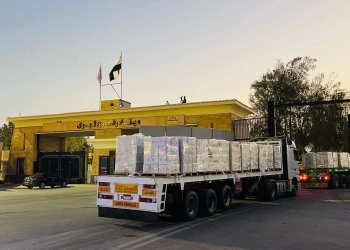 الهلال الأحمر المصرى يد معطاءة لأهل غزة