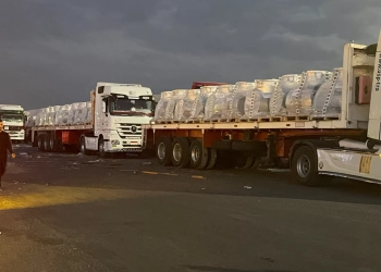 الهلال الأحمر المصرى يدخل المساعدات فى يومه الـ 39