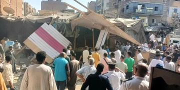 رفع 85 حالة إشغال بشوارع بورسعيد وسعد زغلول ومنطقة معهد الفتيات الأزهرى في حملة بكوم أمبو 1 - جريدة المساء