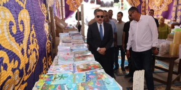 محافظ المنوفية يتفقد معرض " أهلاً مدارس " بتلا لتوفير المستلزمات الدراسية بأسعار مخفضة 1 - جريدة المساء