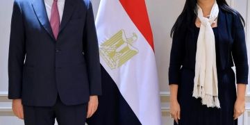 تعاون مصري – إيطالي لدعم التمكين الاقتصادي والأسر المنتجة 1 - جريدة المساء لقاء وزيرة التضامن مع السفير الإيطالي