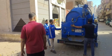 محافظ كفرالشيخ يتابع جهود صيانة شبكة الصرف الصحي بمدينة دسوق 1 - جريدة المساء