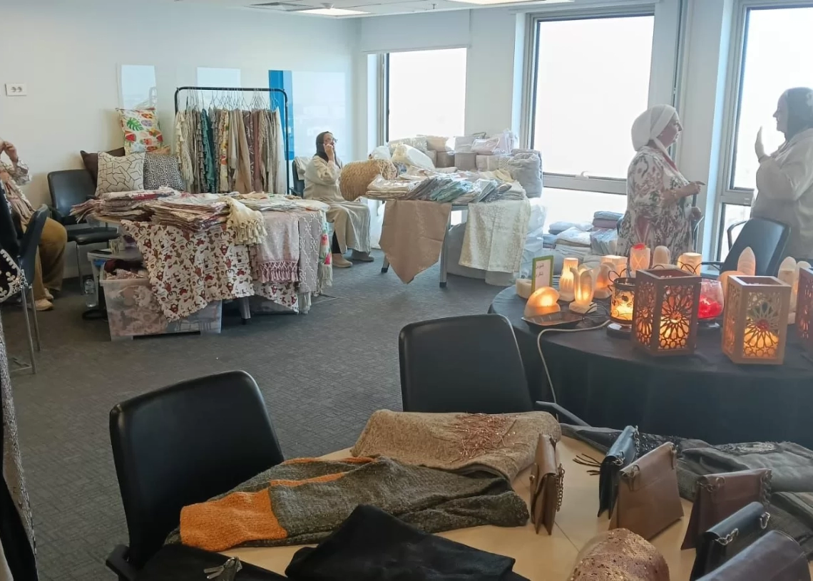 التضامن الاجتماعي تنظم معرض ديارنا للحرف اليدوية والتراثية ببنك " التجارى وفا" 19 - جريدة المساء