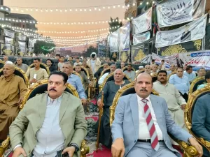 آلاف الأهالي يهتفون للوطن في مؤتمر حاشد تأييدًا للواء عبد الله لاشين بقرية الحمادين 31 - جريدة المساء