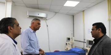 بشرى سارة .. محافظ أسوان يدشن وحدة الكلى الصناعى الجديدة بمستشفى كوم أمبو المركزى 2 - جريدة المساء بشرى سارة .. محافظ أسوان يدشن وحدة الكلى الصناعى الجديدة بمستشفى كوم أمبو المركزى 1 - جريدة المساء