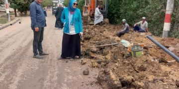 محافظ كفرالشيخ يوجه بتغيير خط مياه الشرب بقرية الرغامة إلى بلاستيك بطول 200 متر 1 - جريدة المساء