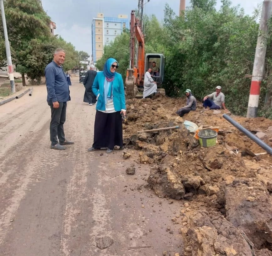 محافظ كفرالشيخ يوجه بتغيير خط مياه الشرب بقرية الرغامة إلى بلاستيك بطول 200 متر 19 - جريدة المساء