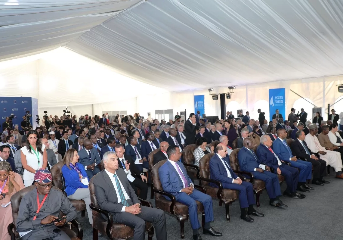 افتتاح النسخة الخامسة من منتدى أسوان للسلام والتنمية 19 - جريدة المساء