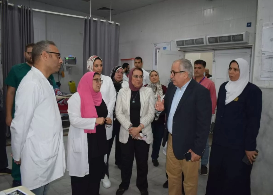 رئيس التأمين الصحي يتفقد مستشفيات الإسكندرية لمتابعة جودة الخدمات 18 - جريدة المساء