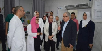 رئيس التأمين الصحي يتفقد مستشفيات الإسكندرية لمتابعة جودة الخدمات 1 - جريدة المساء