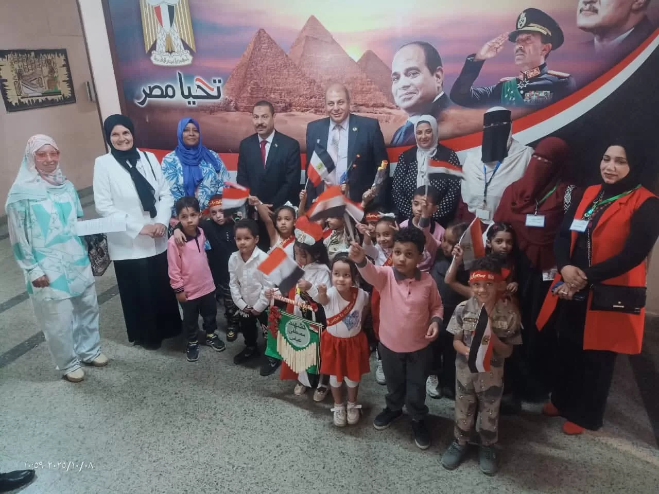 براعم مدرسة الشهيد مصطفى عباس يحتفلون بذكرى انتصارات أكتوبر 19 - جريدة المساء