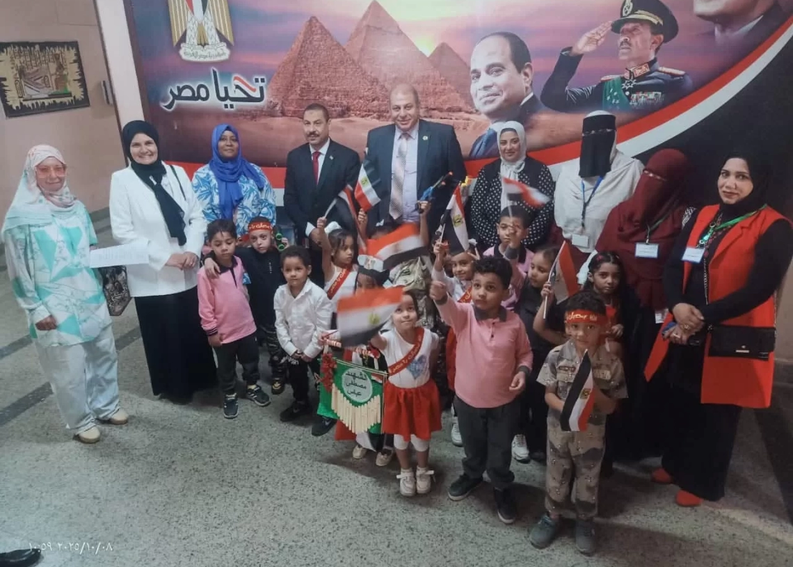 براعم مدرسة الشهيد مصطفى عباس يحتفلون بذكرى انتصارات أكتوبر 17 - جريدة المساء