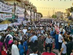 مؤتمر جماهيري حاشد لدعم مرشح مستقبل وطن لمجلس النواب بأبو كبير 27 - جريدة المساء