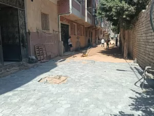 بالصور.. نائب محافظ الجيزة يتابع ميدانيا تطوير طريق الحفرية بين محور كمال عامر وأوسيم 47 - جريدة المساء