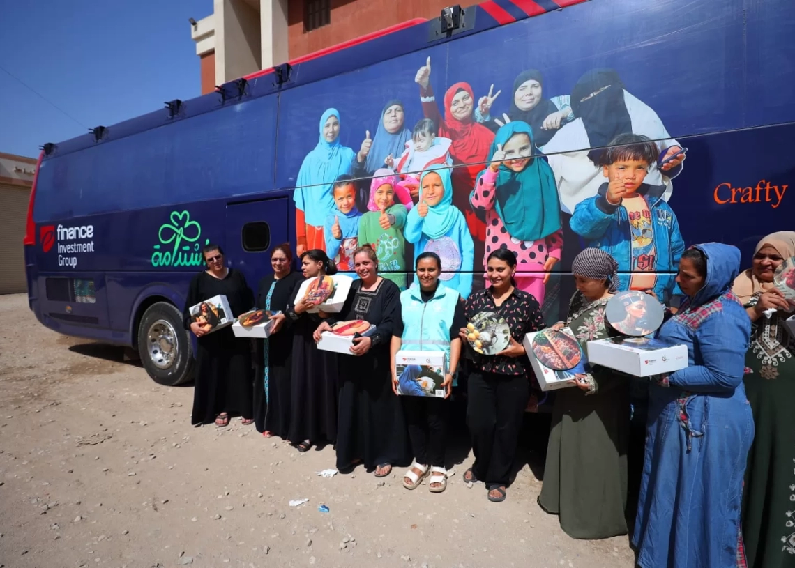 انطلاق ثاني جولات أتوبيس "استدامة" المتنقل بالغربية لتمكين المرأة اقتصاديًا 19 - جريدة المساء