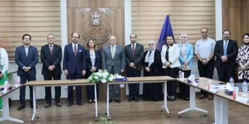 رئيس هيئة الدواء ..بحث مع  وفد صندوق الأمم المتحدة للسكان آليات توطين وسائل تنظيم الأسرة 1 - جريدة المساء