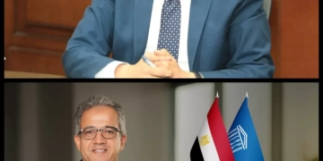 محافظ الجيزة يهنئ الدكتور خالد العناني بفوزه مديرًا عامًا لليونسكو 2 - جريدة المساء محافظ الجيزة يهنئ الدكتور خالد العناني بفوزه مديرًا عامًا لليونسكو 1 - جريدة المساء