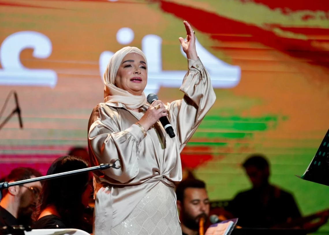 عايدة الأيوبي تشعل حفل ختام هي الفنون بالجامعة الأمريكية 17 - جريدة المساء