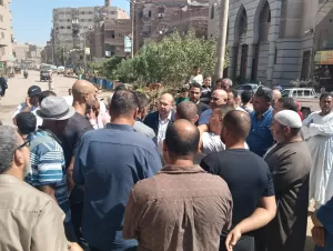 بالصور.. نائب محافظ الجيزة يتفقد أعمال تطوير طريق البراجيل 22 - جريدة المساء