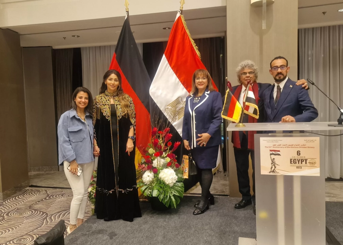 السفارة المصرية في برلين تحتفل بذكرى أنتصار 6 اكتوبر المجيد 19 - جريدة المساء