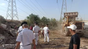 بعد أكثر من 10 سنوات.. محافظة الجيزة تزيل أكبر تجمع لفرز المخلفات والعشش بحدائق الأهرام 33 - جريدة المساء