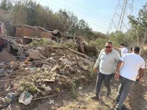 بعد أكثر من 10 سنوات.. محافظة الجيزة تزيل أكبر تجمع لفرز المخلفات والعشش بحدائق الأهرام 41 - جريدة المساء