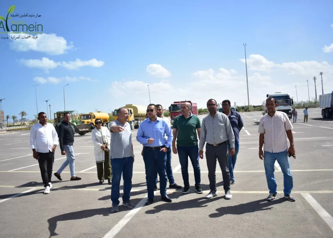 رئيس جهاز العلمين الجديدة يتفقد إصطفاف المعدات إستعدادا ً لموسم الشتاء" 17 - جريدة المساء