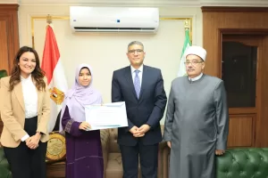 محافظ الجيزة يكرم أوائل الثانوية الأزهرية من أبناء المحافظة بالجمهورية 29 - جريدة المساء