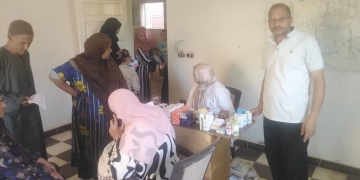 جامعة مدينة السادات تدشن قافلة طبية ومشروع تنموى بقرية كفر العشري مركز منوف 1 - جريدة المساء
