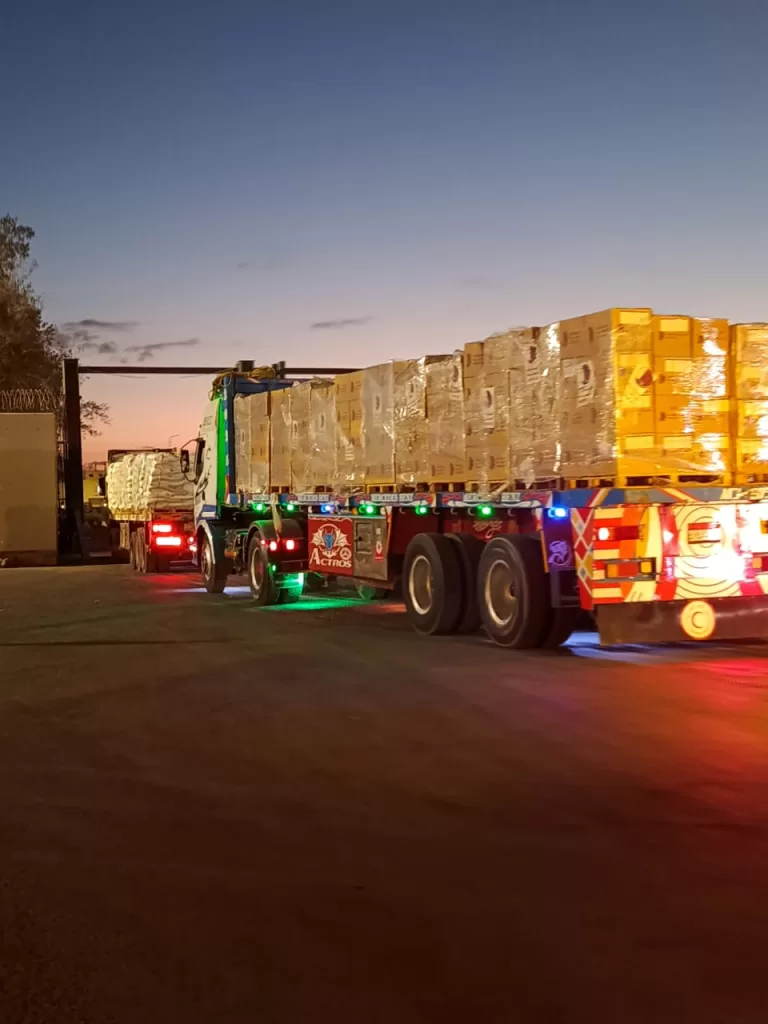 الهلال الأحمر يدخل 1600 طن مساعدات عاجلة عبر زاد العزة الـ 48 إلى غزة  19 - جريدة المساء