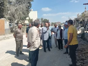 جولة ميدانية لنائب محافظ الجيزة بمركز منشأة القناطر 23 - جريدة المساء