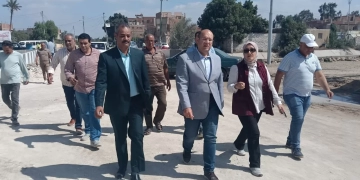 جولة ميدانية لنائب محافظ الجيزة بمركز منشأة القناطر 1 - جريدة المساء