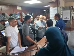 جولة ميدانية لنائب محافظ الجيزة بمركز منشأة القناطر 61 - جريدة المساء