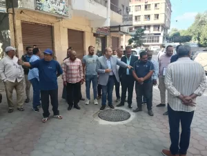 جولة ميدانية لنائب محافظ الجيزة بمركز منشأة القناطر 67 - جريدة المساء