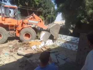 إزالة تعديات على الأراضي بمساحة ٢٥ ألف م² في قري البدرشين 17 - جريدة المساء