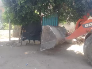 إزالة تعديات على الأراضي بمساحة ٢٥ ألف م² في قري البدرشين 19 - جريدة المساء